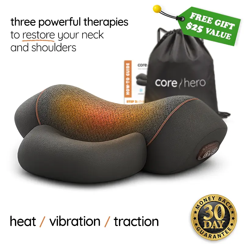 Core Hero® 3-in-1 Neck Massage Pillow - Core Hero® Neck Massager