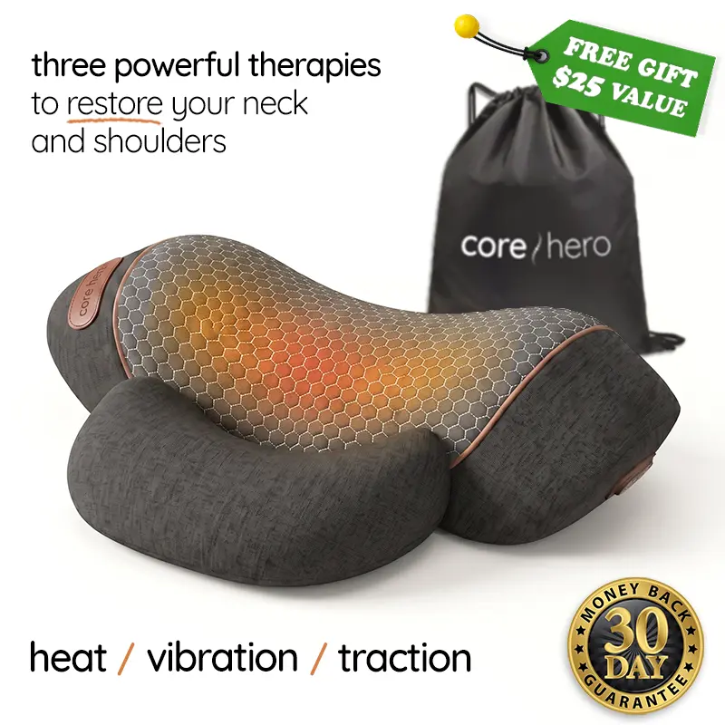 Core Hero® 3-in-1 Neck Massage Pillow - Core Hero® Neck Massager