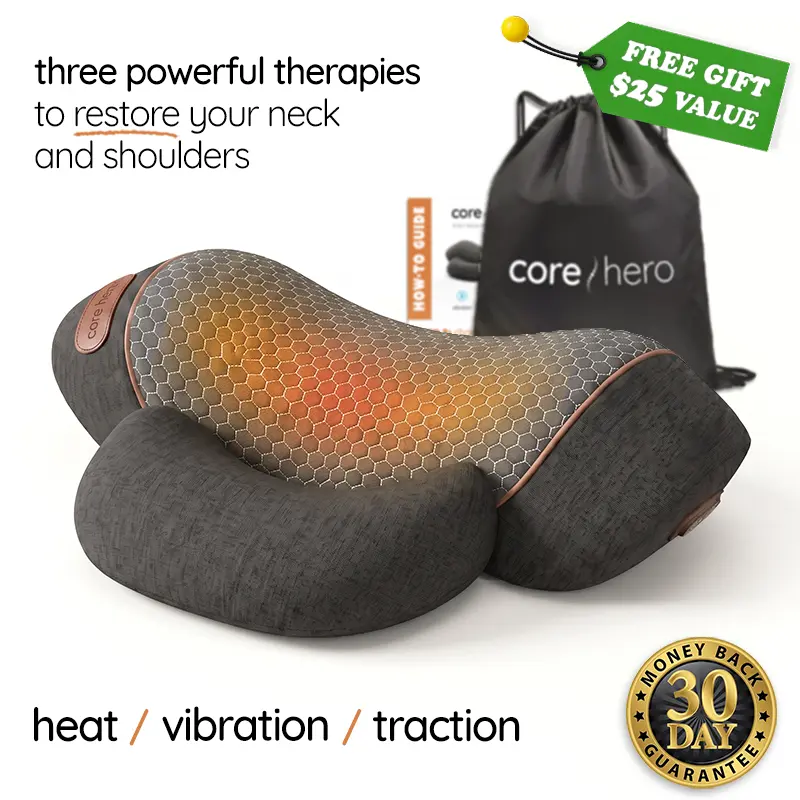 Core Hero® 3-in-1 Neck Massage Pillow - Core Hero® Neck Massager
