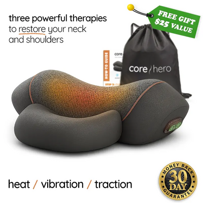 Core Hero® 3-in-1 Neck Massage Pillow - Core Hero® Neck Massager
