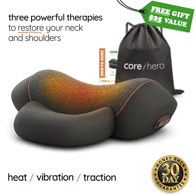 Core Hero® 3-in-1 Neck Massage Pillow