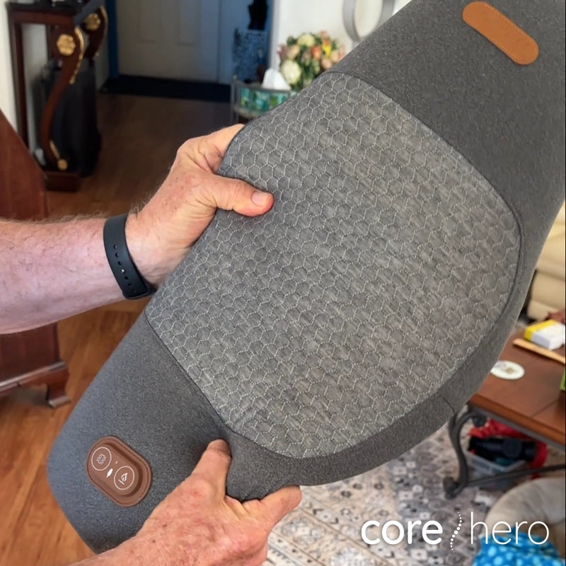 Core Hero™ Heated Lumbar Massage Pillow