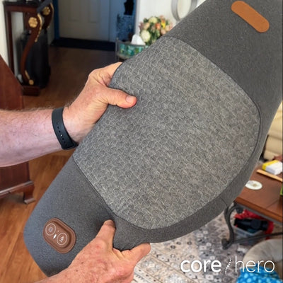 Core Hero® Heated Lumbar Massage Pillow - Core Hero® Back Massager